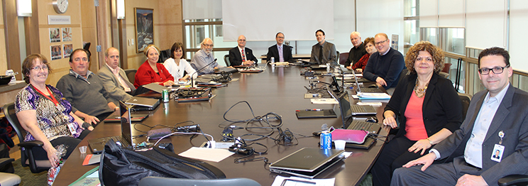 NBRHC Board discussion with Dale